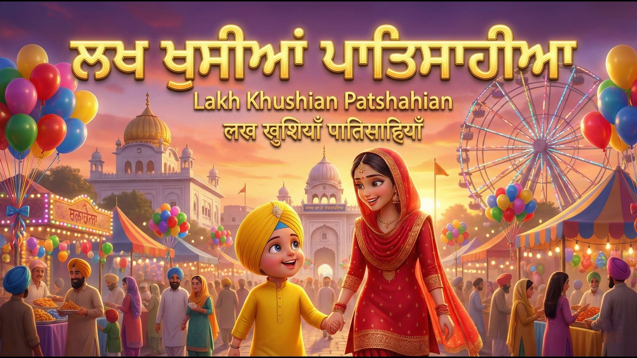Lakh Khushian Patshahian | ਲਖ ਖੁਸੀਆ ਪਾਤਿਸਾਹੀਆ | लाख खुशियां पातशाहियां | Japnoor Gurbani