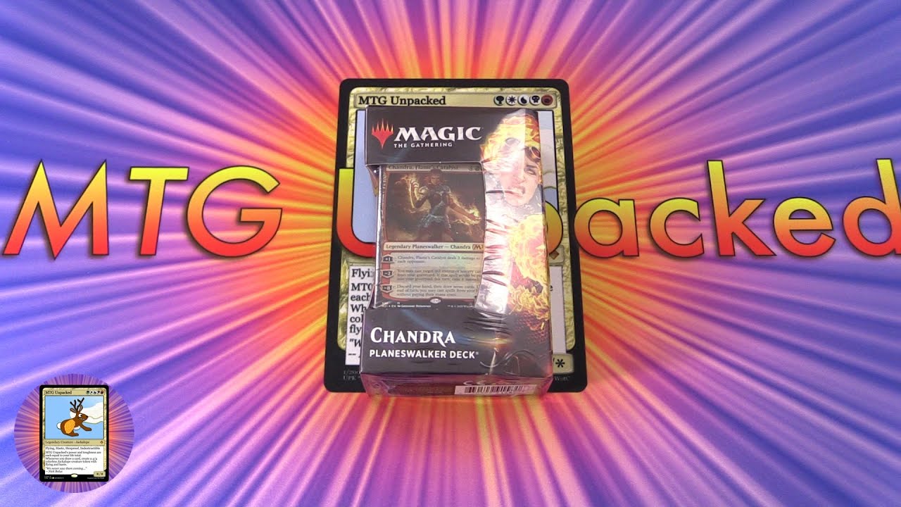 Core Set 2021 Chandra Planeswalker Deck Unboxing