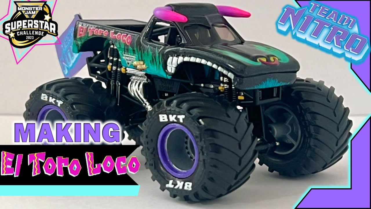 Making El Toro Loco NITRO | Monster Jam Customs (Superstar Replicas)