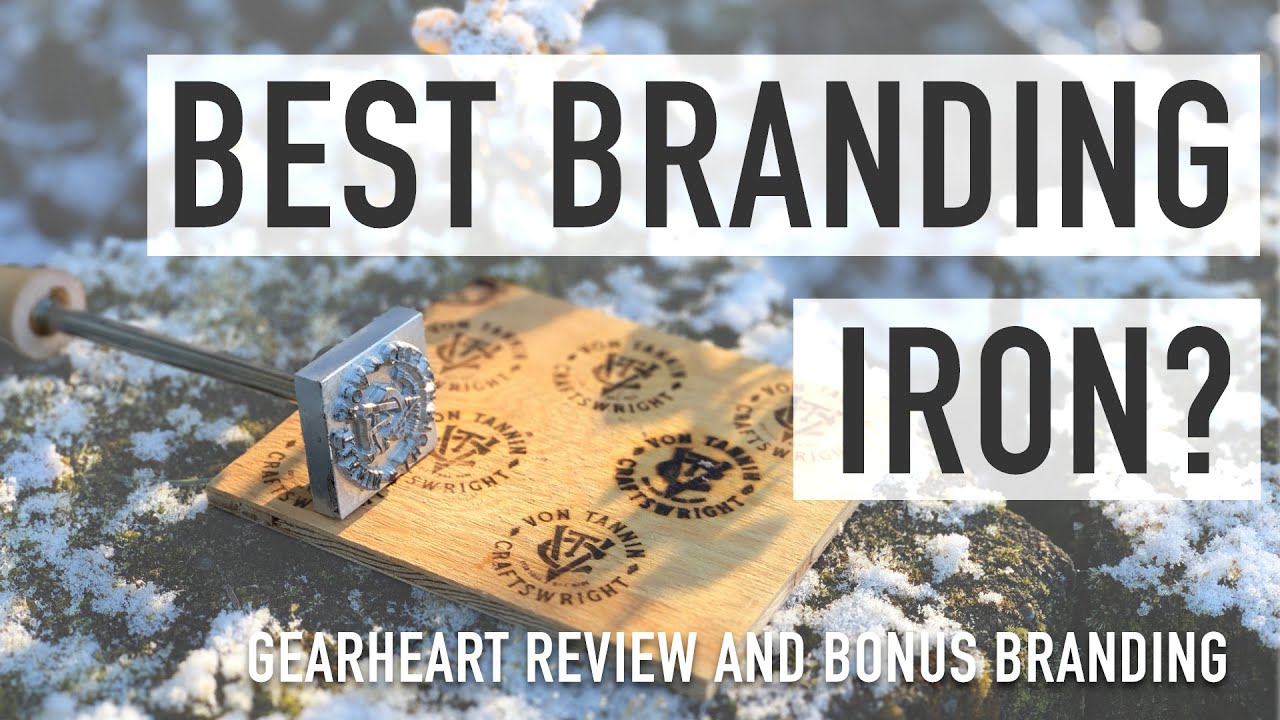 Wood and Leather Branding Iron // Gearheart Industry Stamp Review