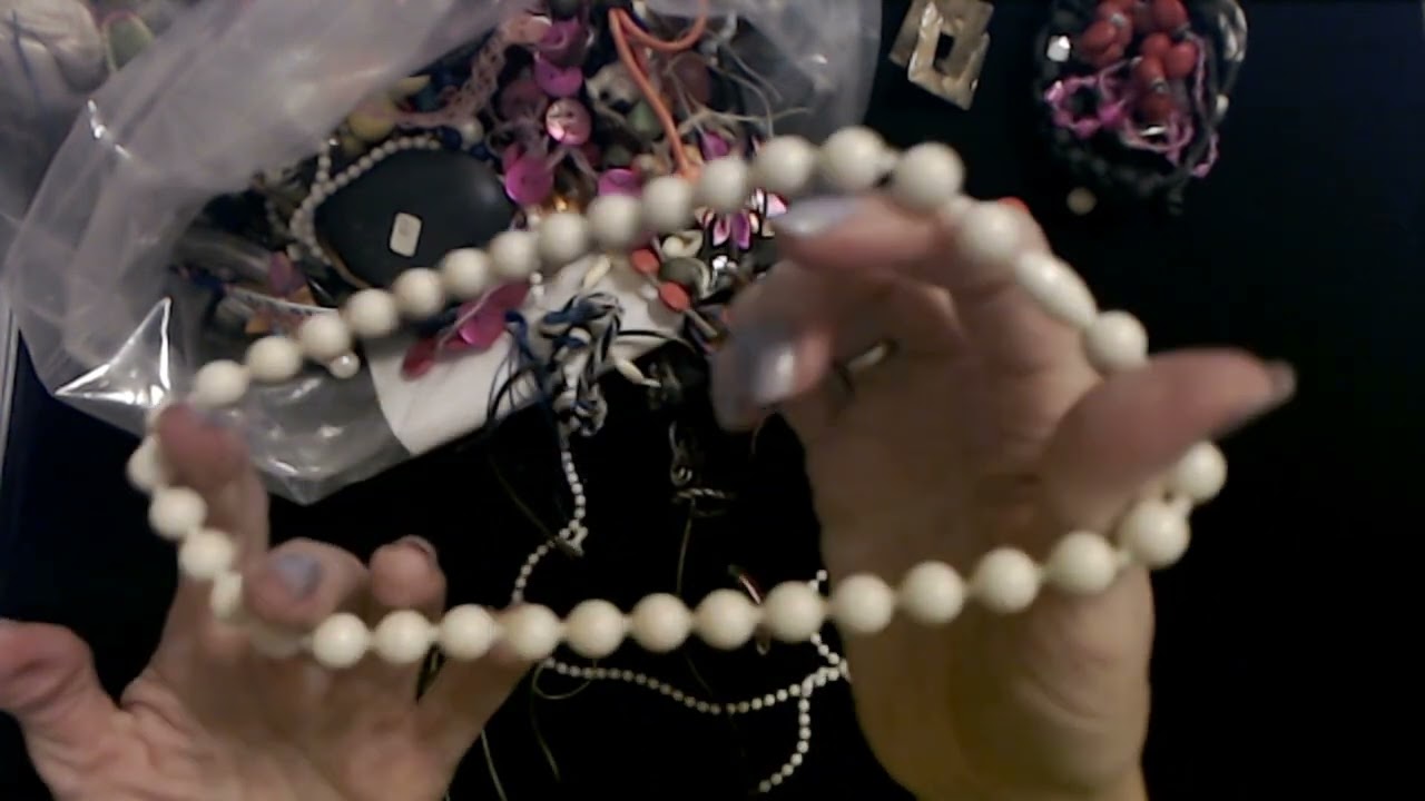 ASMR | Goodwill Jewelry Bag Show & Tell 12-26-2022 (Soft Spoken)