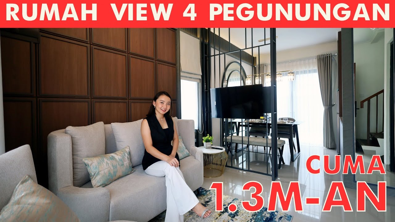 RUMAH VIEW 4 PEGUNUNGAN BEBAS POLUSI! - RANCAMAYA GOLF ESTATE