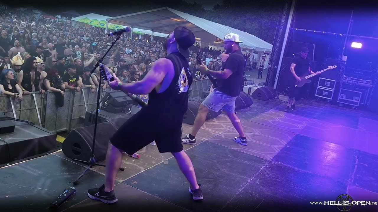 Walls of Jericho live at Neuborn Open Air 2024 (NOAF), Germany, 24.08.2024 - Stage movie