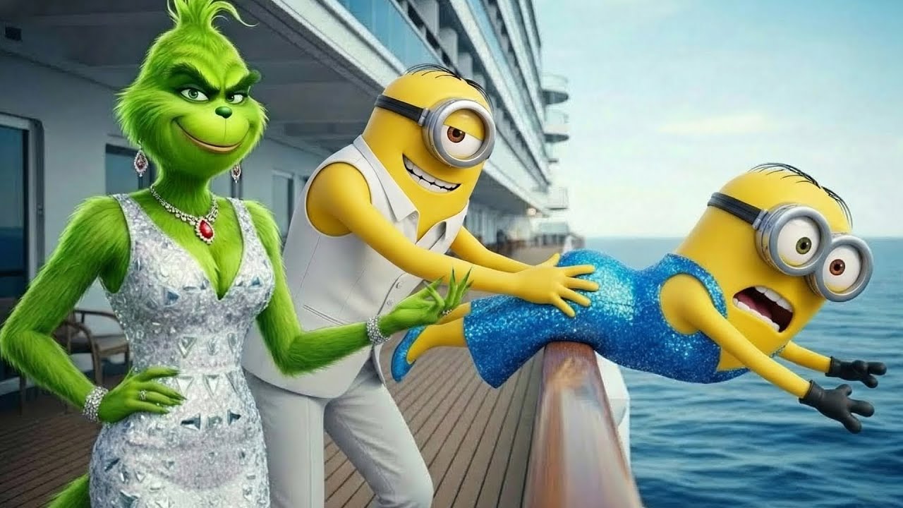 Minions embarked on a revenge plan Grinch 😱 | Minions: The Rise of Grinch | Funny Minions Animation