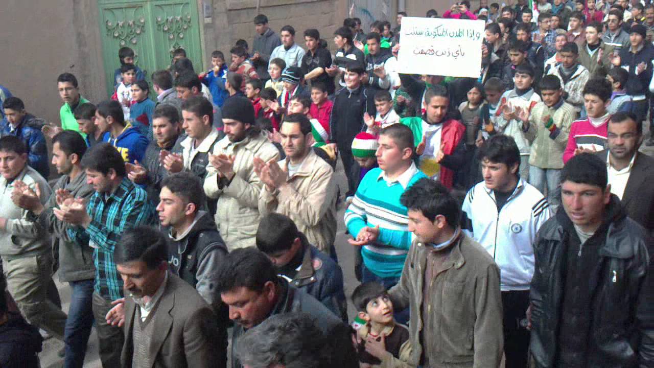 عامودا في مظاهرات ضد نظام الأسد