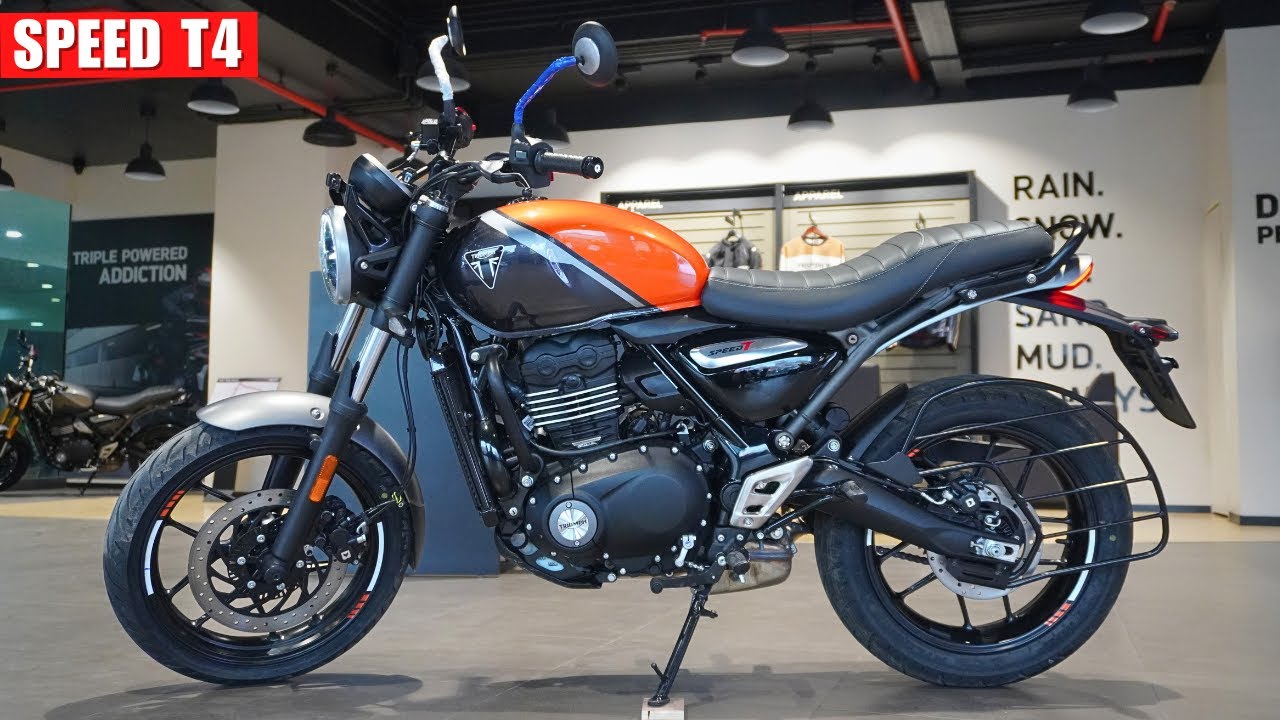 2025 Triumph Speed T4 OBD-IIB Review - New Colors & Price | Features | Mileage
