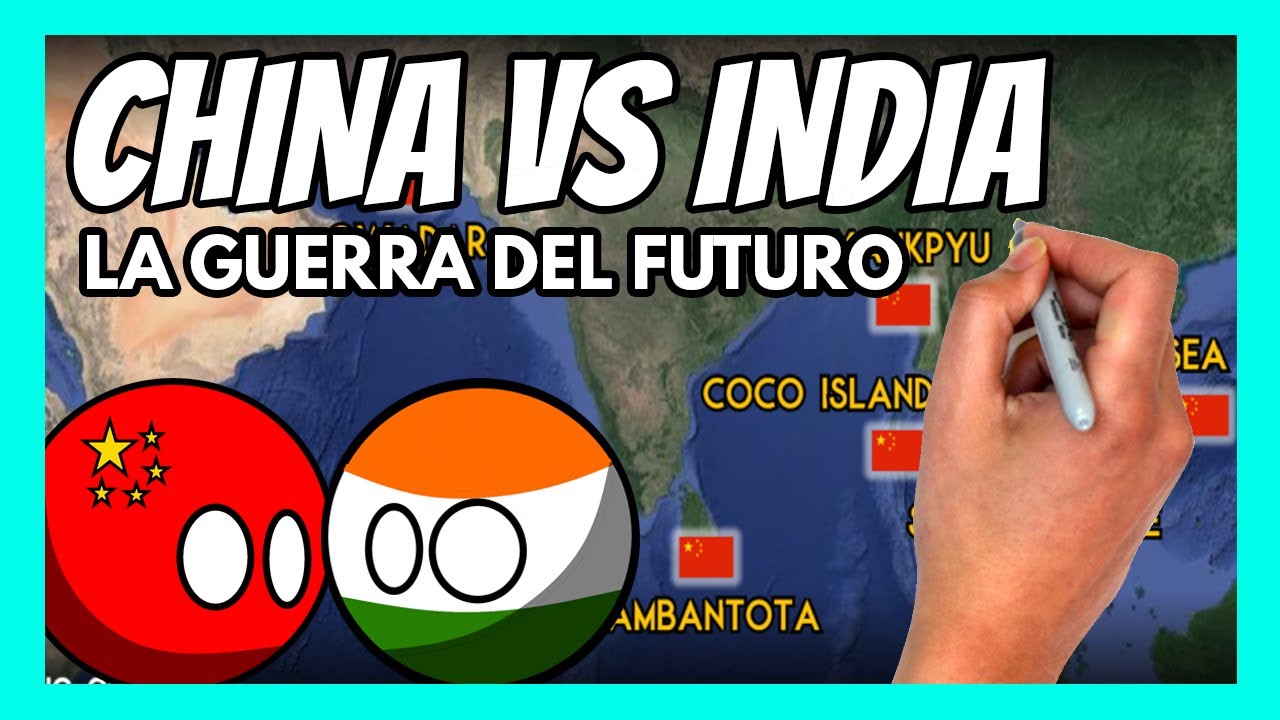 ✅ El conflicto entre CHINA y la INDIA en 10 minutos | La Guerra por el Índico y el Himalaya