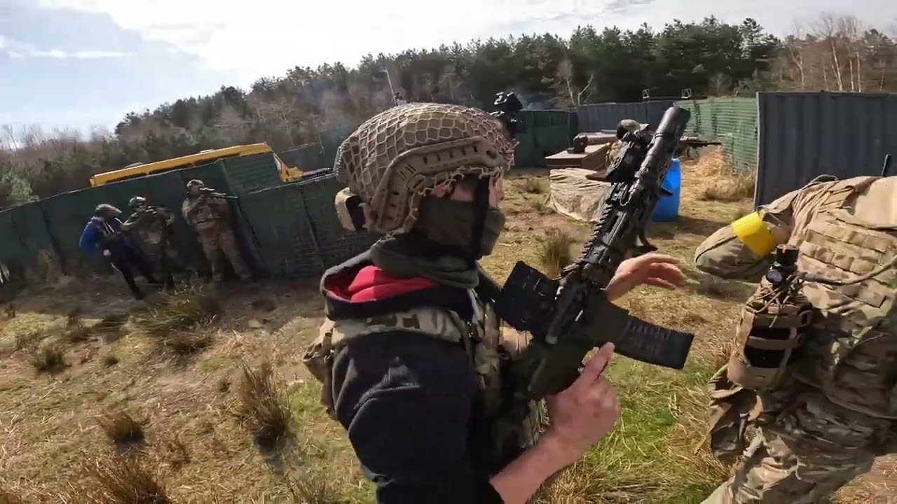 Great day at combat Airsoft Thetford part1: 29-03-2025