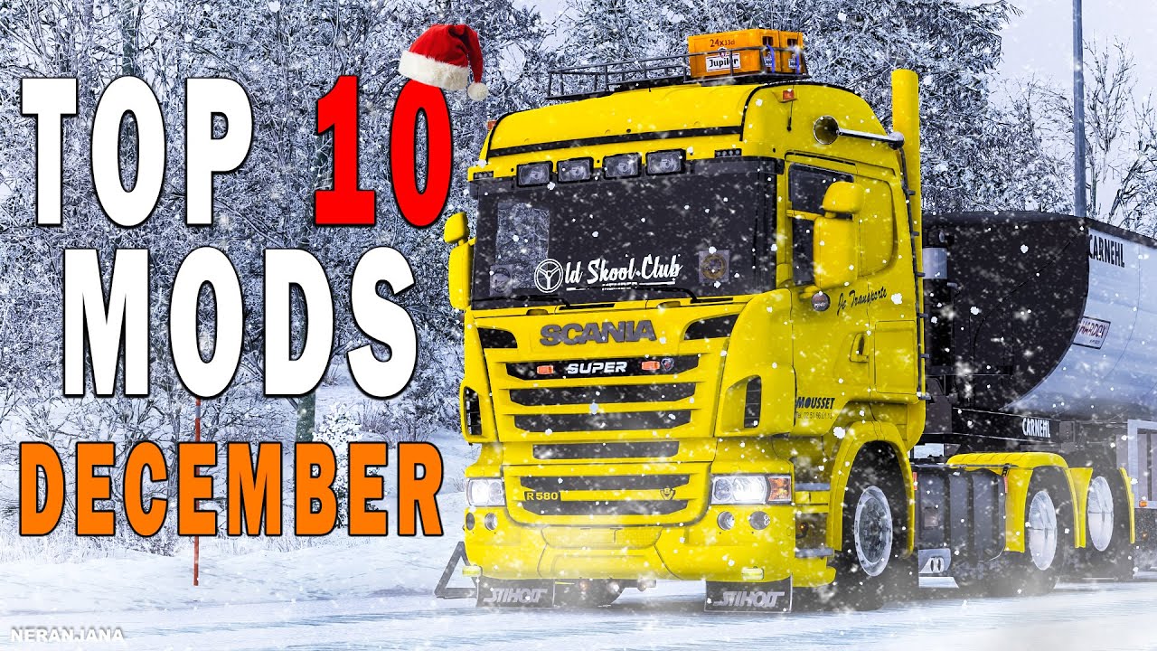 TOP 10 ETS2 MODS - DECEMBER 2025 | Euro Truck Simulator 2 Mods