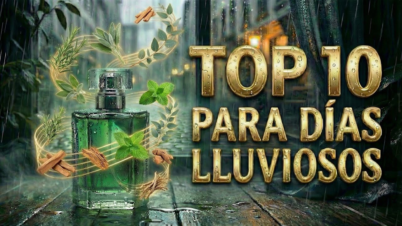 🌧️ TOP 10 PERFUMES PARA DIAS LLUVIOSOS
