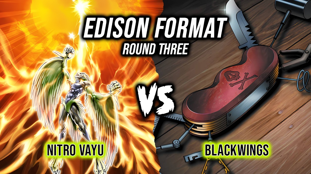 Yu-Gi-Oh! Edison Format Switch 2 Tournament - 64 Players Round 3: Nitro Vayu Vs Blackwings
