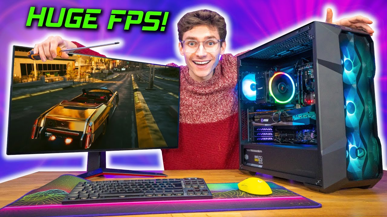 The BEST VALUE Gaming PC Build Guide 2023! 😍 RX 6700 XT, Ryzen 7700 w/ Gameplay Benchmarks