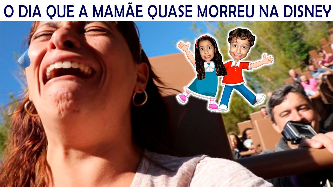 O DIA QUE A MAMÃE QUASE MORREU NA DISNEY (MY MOTHER ALMOST DIED AT DISNEY)