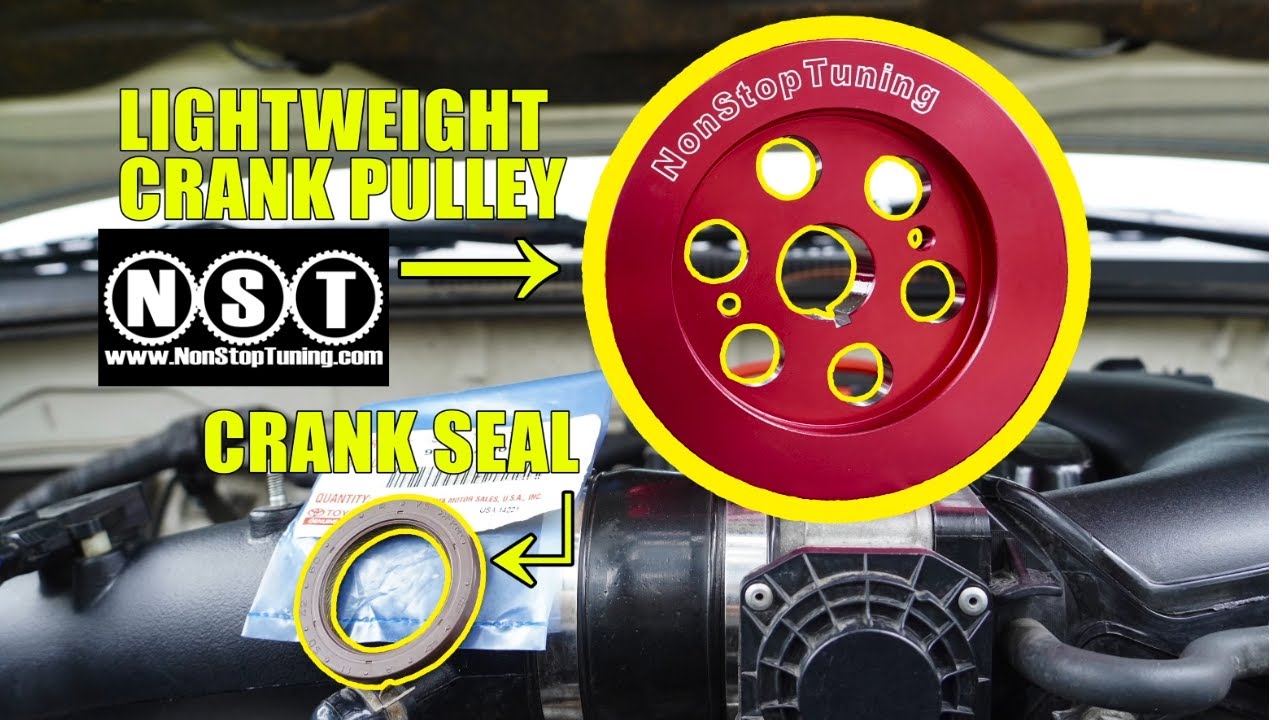 4th Gen 4Runner Crank Seal & Crank Pulley Change | For 4th Gen 4Runner (03-09) - 7TH ENGINE MOD