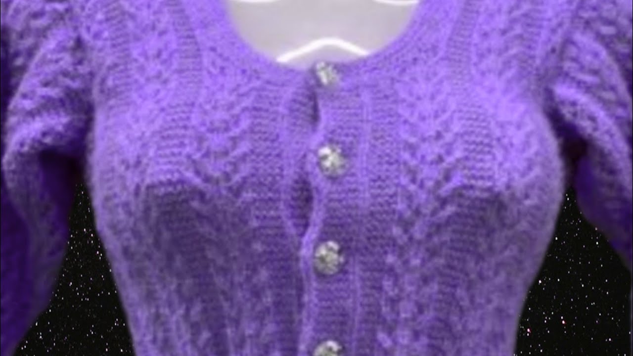 ladies gents aur bacchon ke liye cardigan jacket ka beautiful design by creativity lovers