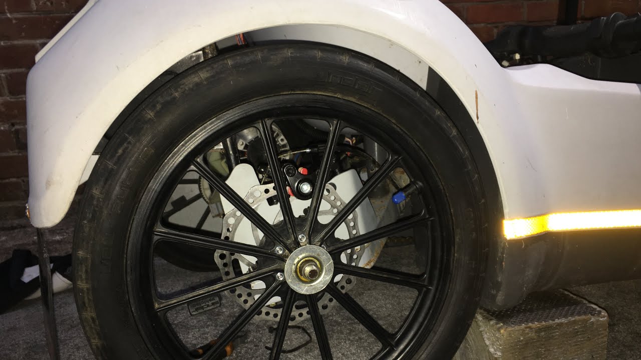 Mk2 Sinclair C5 Rear Disc Brake Install  - Hints & Tips 2022