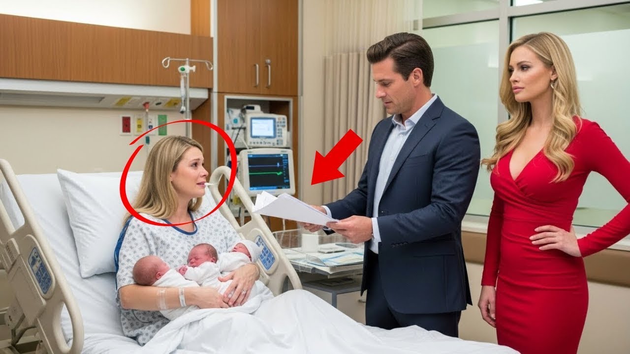 CEO Divorced His Wife Minutes After She Gave Birth to Triplets—Unaware She Inherited Billions Empi