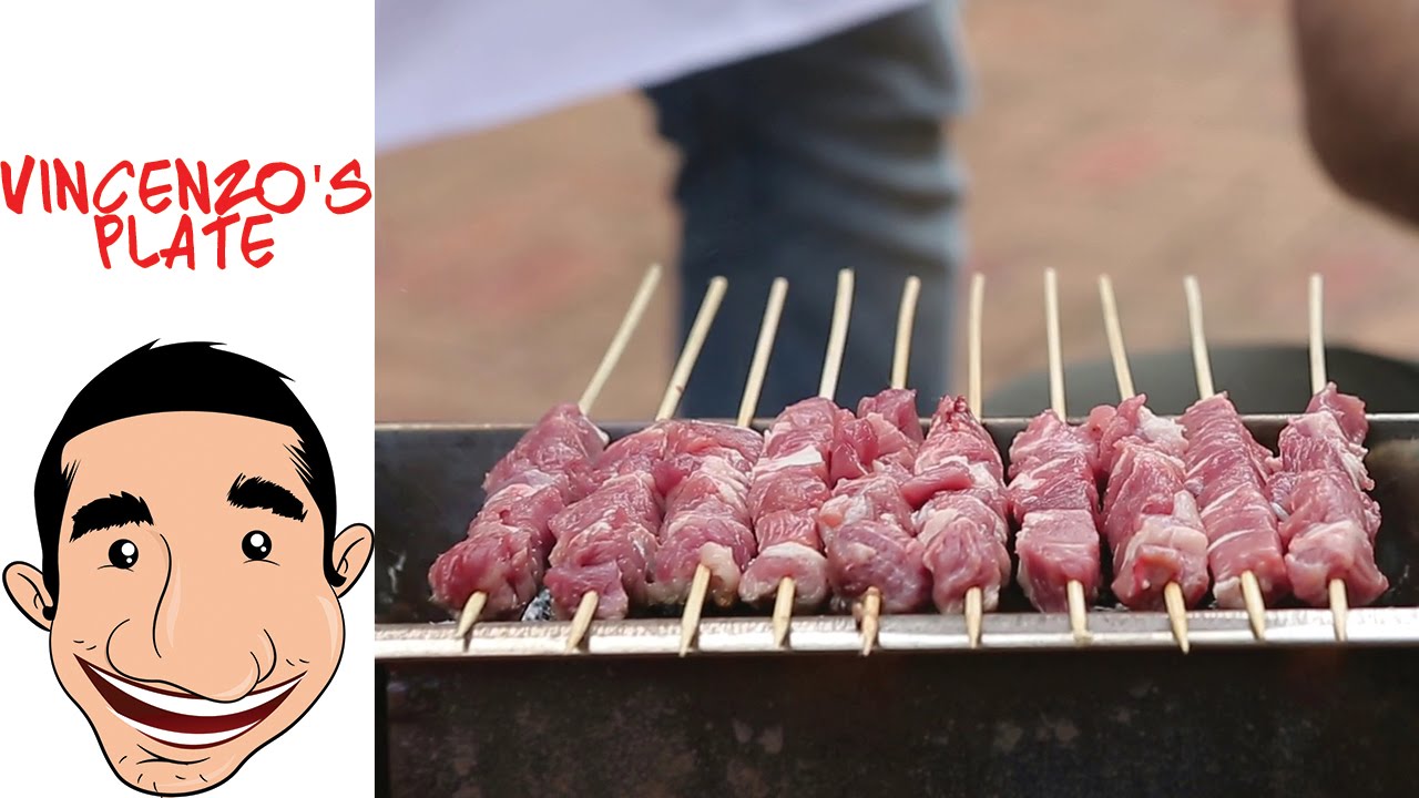 How to make Arrosticini Abruzzesi | Italian lamb skewers feat BBQ Aroma