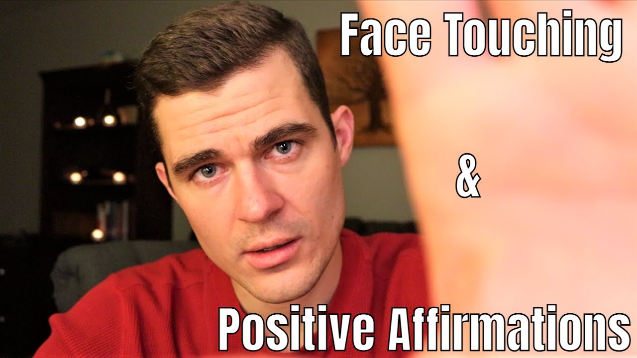 ASMR Face Touching and Positive Affirmations │ Therapist Roleplay