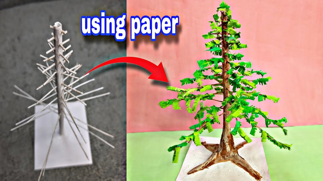 how to make a tree out of paper | home decorating ideas