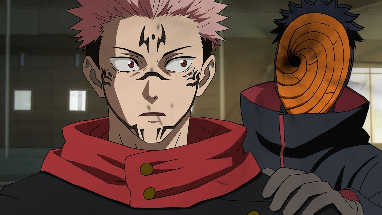 lf obito met sukuna #naruto #jujutsukaisen #anime #sukuna  #obito