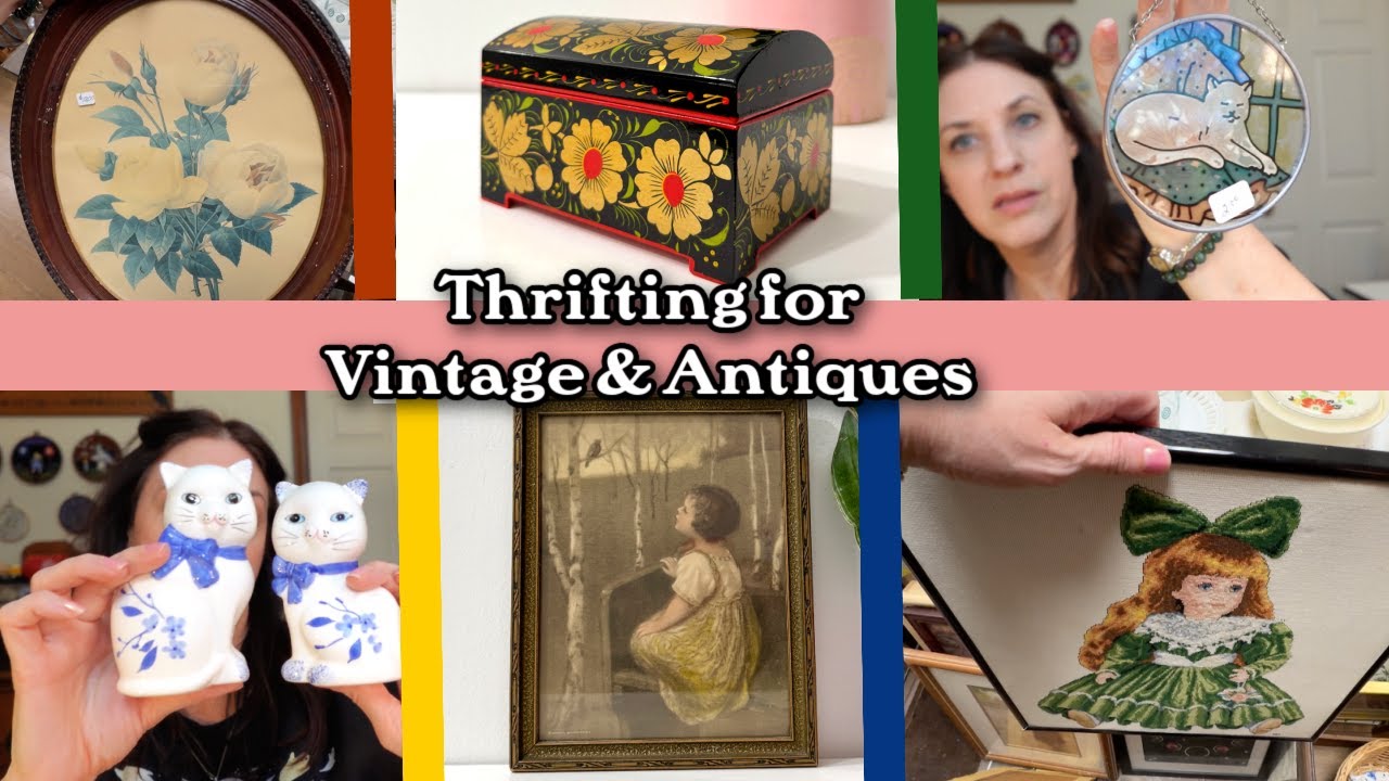 Come Thrift with Me at Goodwill and 🐈‍⬛The Purrfect Place 🐈‍⬛ ReSale Charity Shoppe!