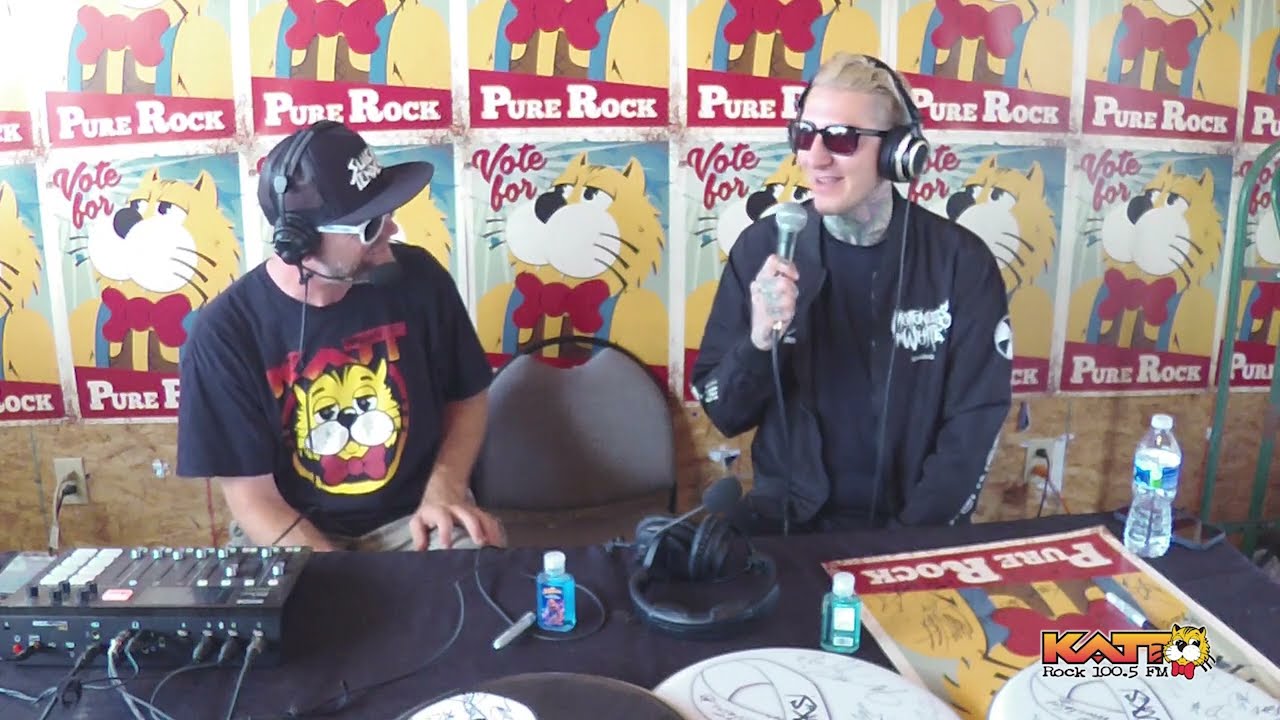 Rock 100.5 the KATT's Jay Ramone talks to Chris Motionless of MOTIONLESS IN WHITE
