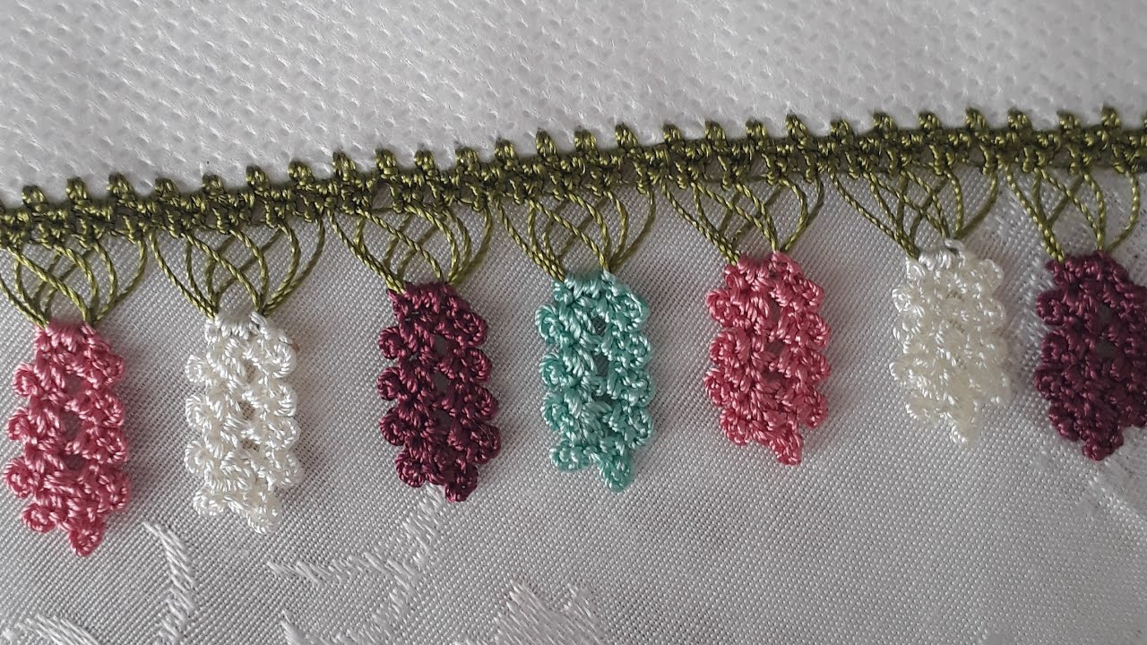 257 - Şahane oldu modelim. Dut oyası yapımı😊