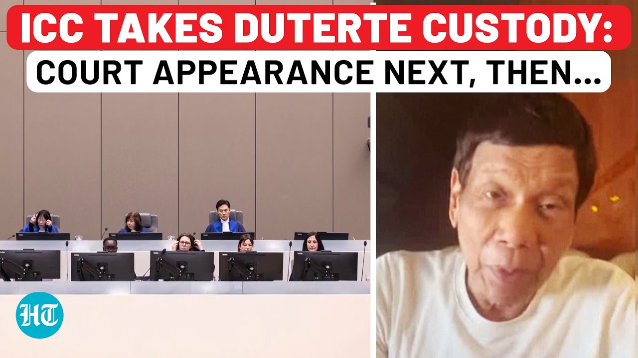 After ICC Takes Duterte's Custody, Next Step Revealed: First Court Appearance, Then…| Philippines