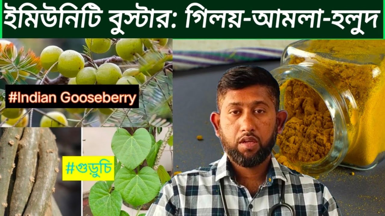 ইমিউনিটি বুস্টার: গিলয়-আমলা-হলুদ