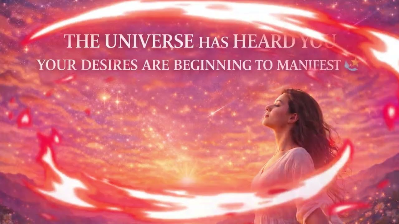 🌌 THE UNIVERSE HAS HEARD YOU — YOUR DESIRES ARE BEGINNING TO MANIFEST 💫