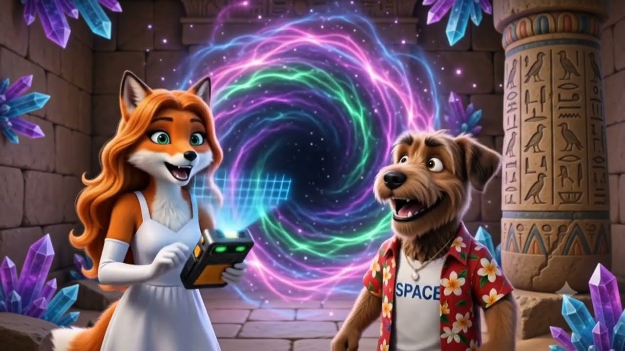 Brownie Dog the Pixel Pup - New Song Alternative Physics for a space pup