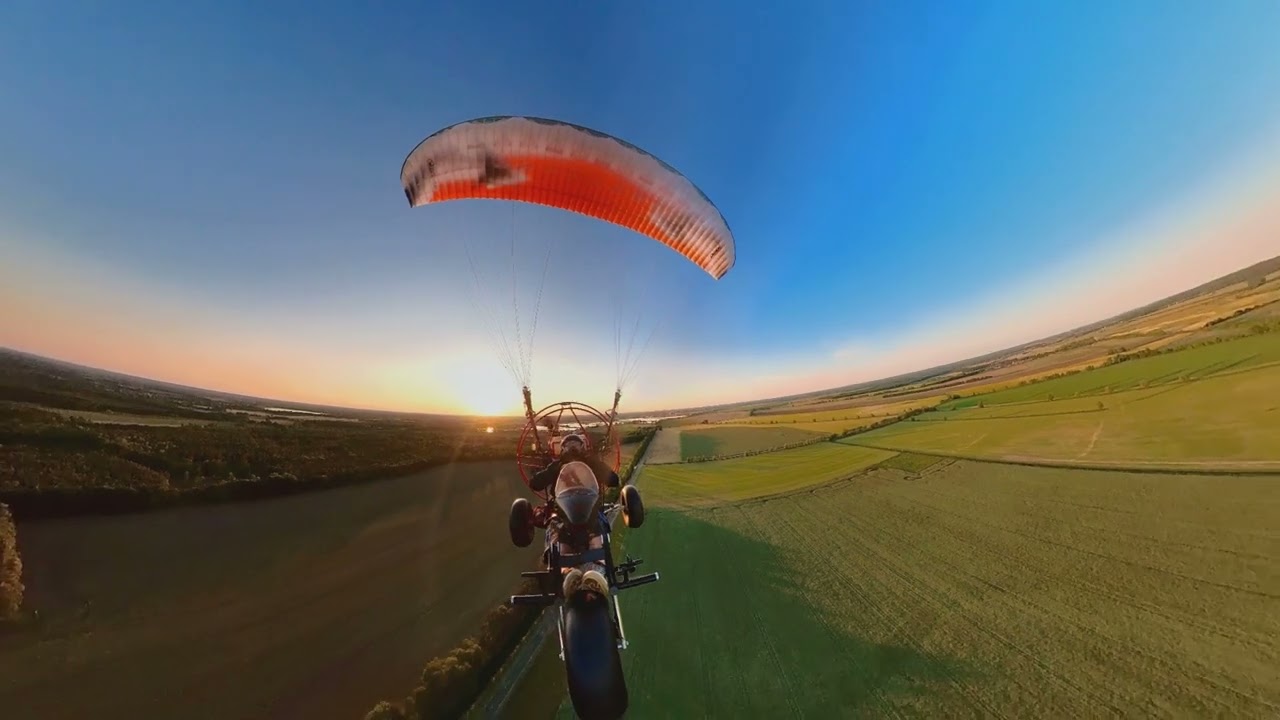 Bullix Motorschirm Trike Zusammenstellung mit Dudek Synthesis 2