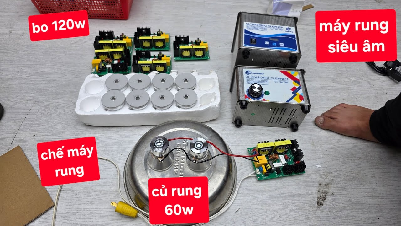 ĐỒ CHƠI MỚI MÁY RUNG SIÊU ÂM.CỦ RUNG +BO MẠCH CHO AE TỰ LẮP RÁP. HÀNG HÓT 2026 0378539922