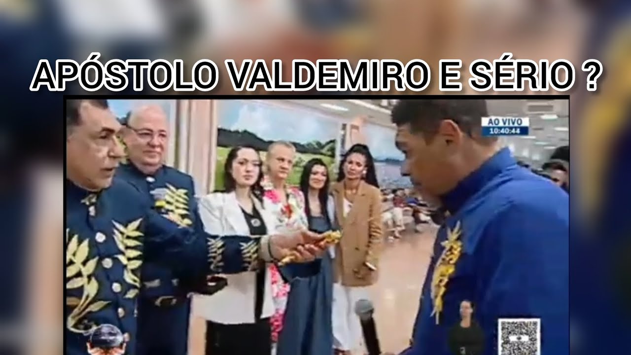 APÓSTOLO VALDEMIRO SANTIAGO ISSO EXISTE ?