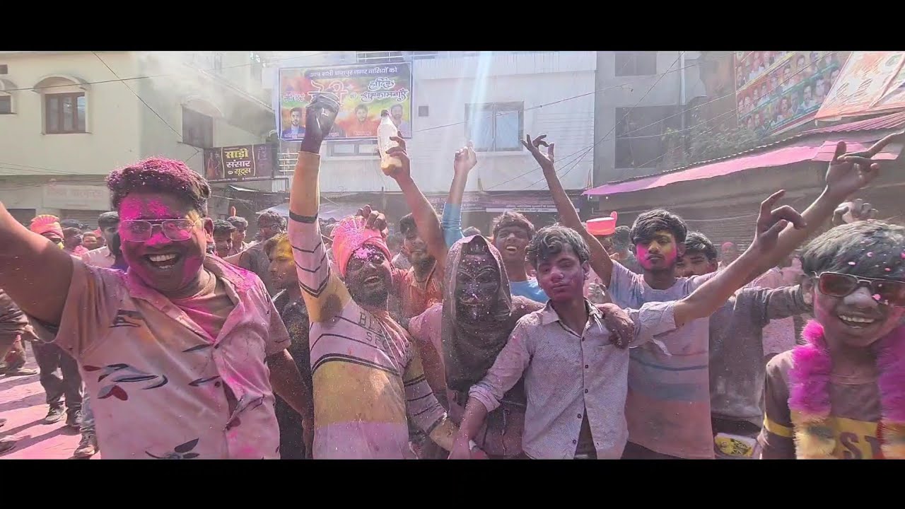 धामपुर का प्रसिद्ध होली हवन जुलूस 75 वां। उत्तर भारत में दूसरे स्थान पर। #mohitbhardwajvlogs