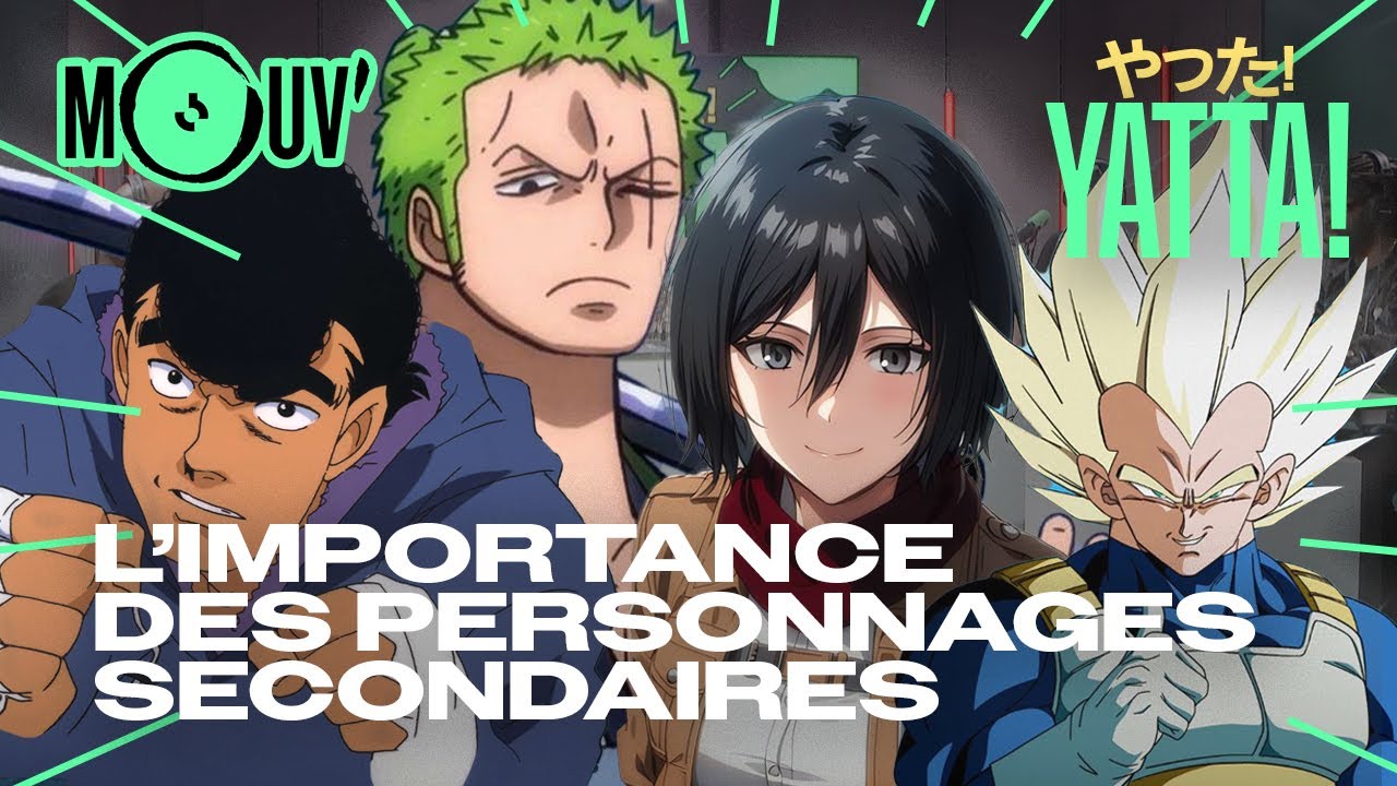 L'importance des personnages secondaires dans les mangas - Yatta! avec Tanuko et Eliavu