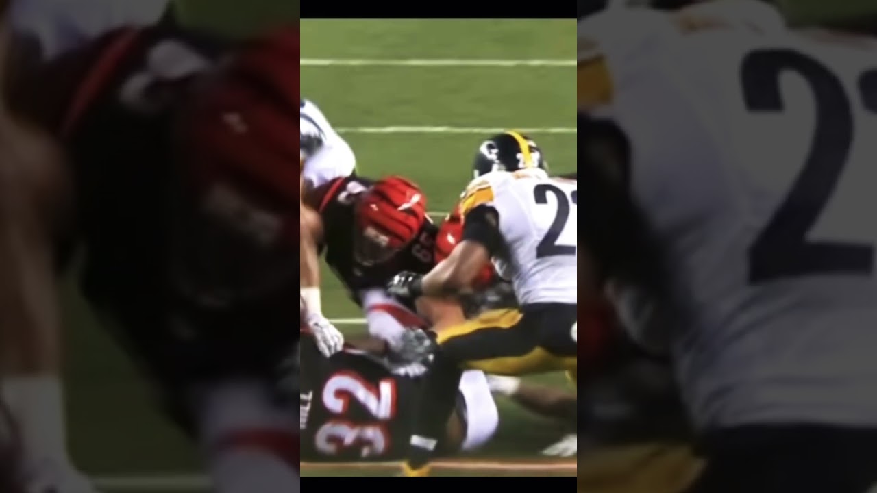 Who Remembers👀:When Jeremy Hill SOLD AWAY the Bengals Wildcard victory🤣 #shorts #steelers #nfl