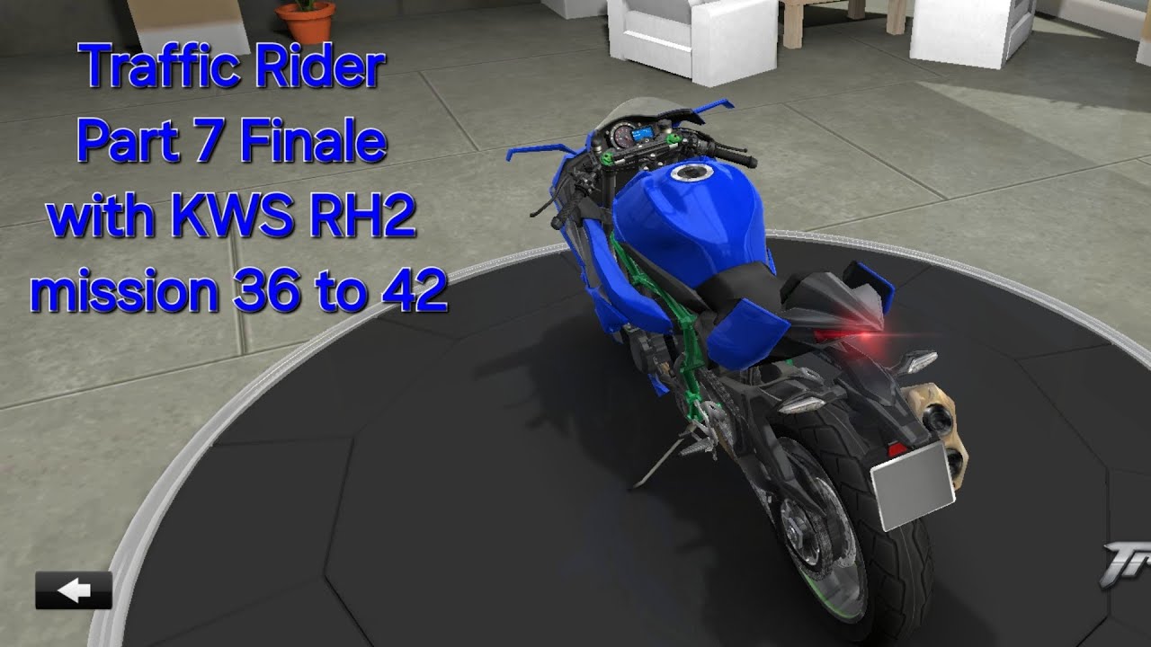 Traffic Rider Career Mode Part 7 Finale with KWS RH2 (36 to 42) 