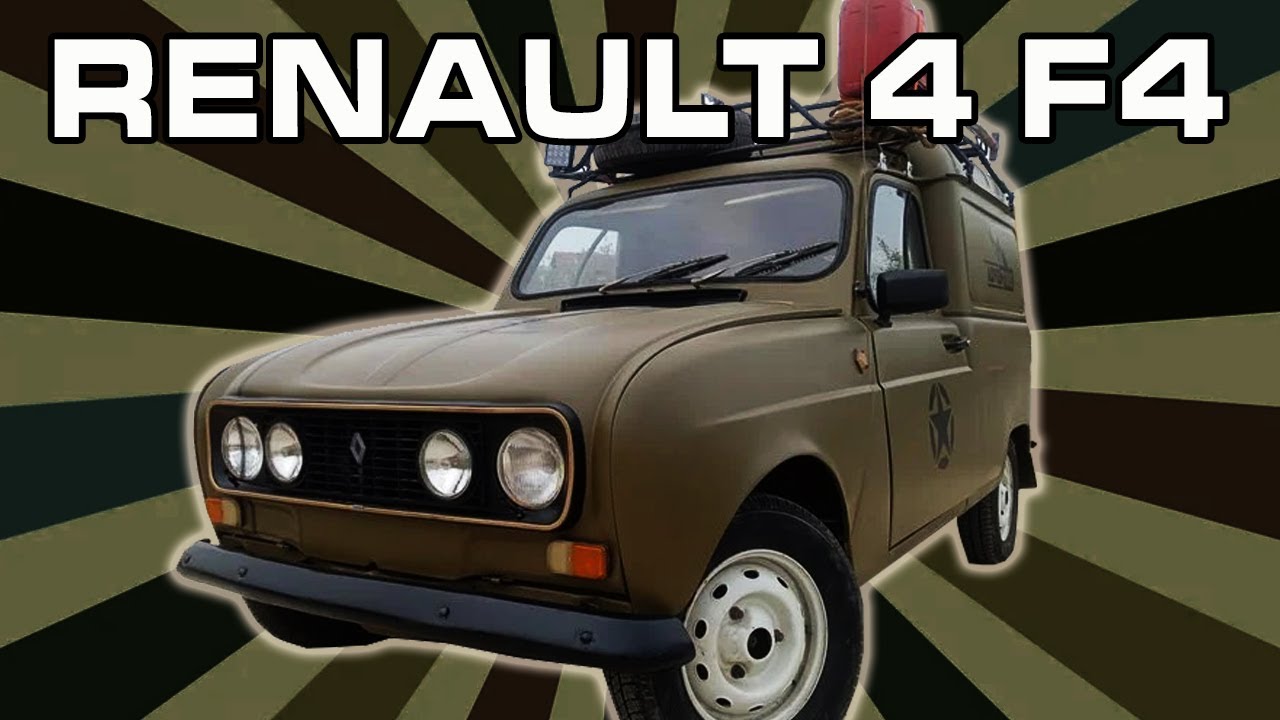 Renault R4 F4 Van: La Furgoneta Clásica que Conquistó Medio Mundo