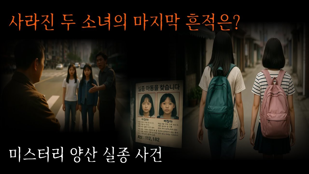 양산 여학생 실종사건의 충격적인 진실!