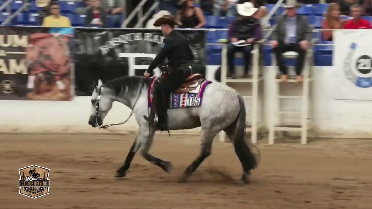 Silver Whizkey Shot and Gabriel Borges Cactus Reining Classic 223