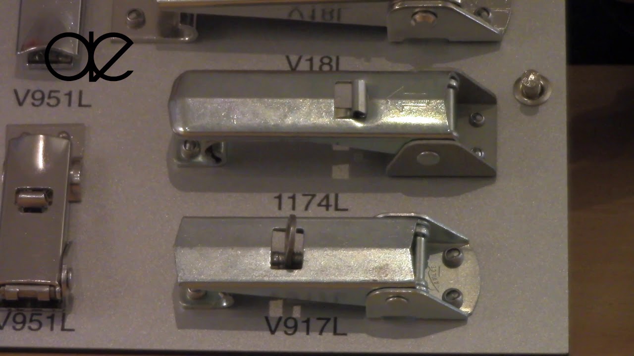 Camloc latches (camloc is a registred brand name of Howmet)