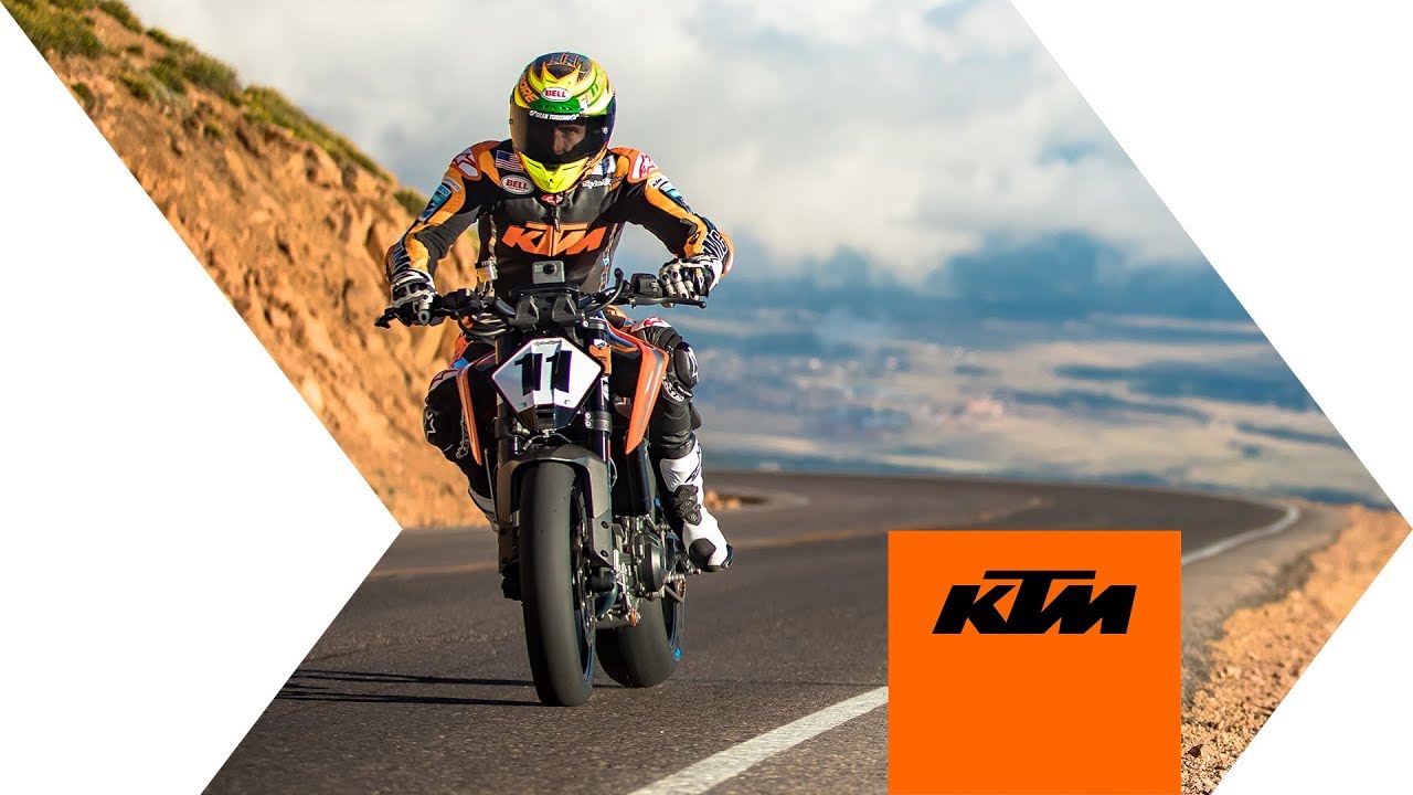KTM 790 DUKE at PIKES PEAK 2018 | KTM