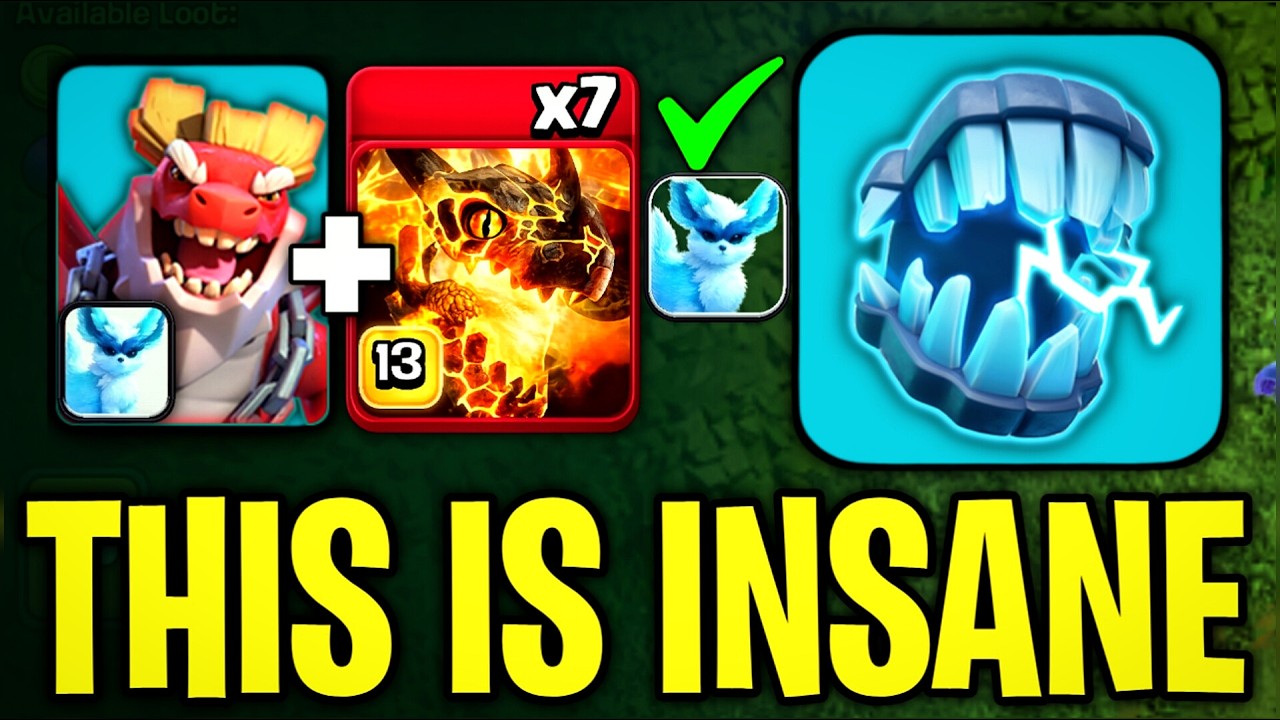 This Super Dragon Strategy IS Really INSANE For Legend League! DD Charge With Super Dragon attack