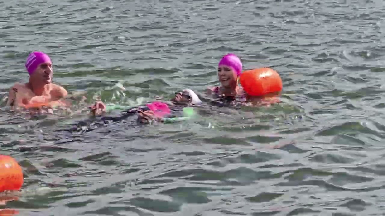 Taariqa Archary Swims the Midmar mile