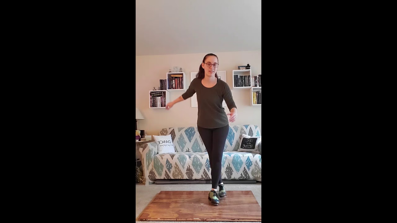 Advanced Beginner Tap from home, class 5