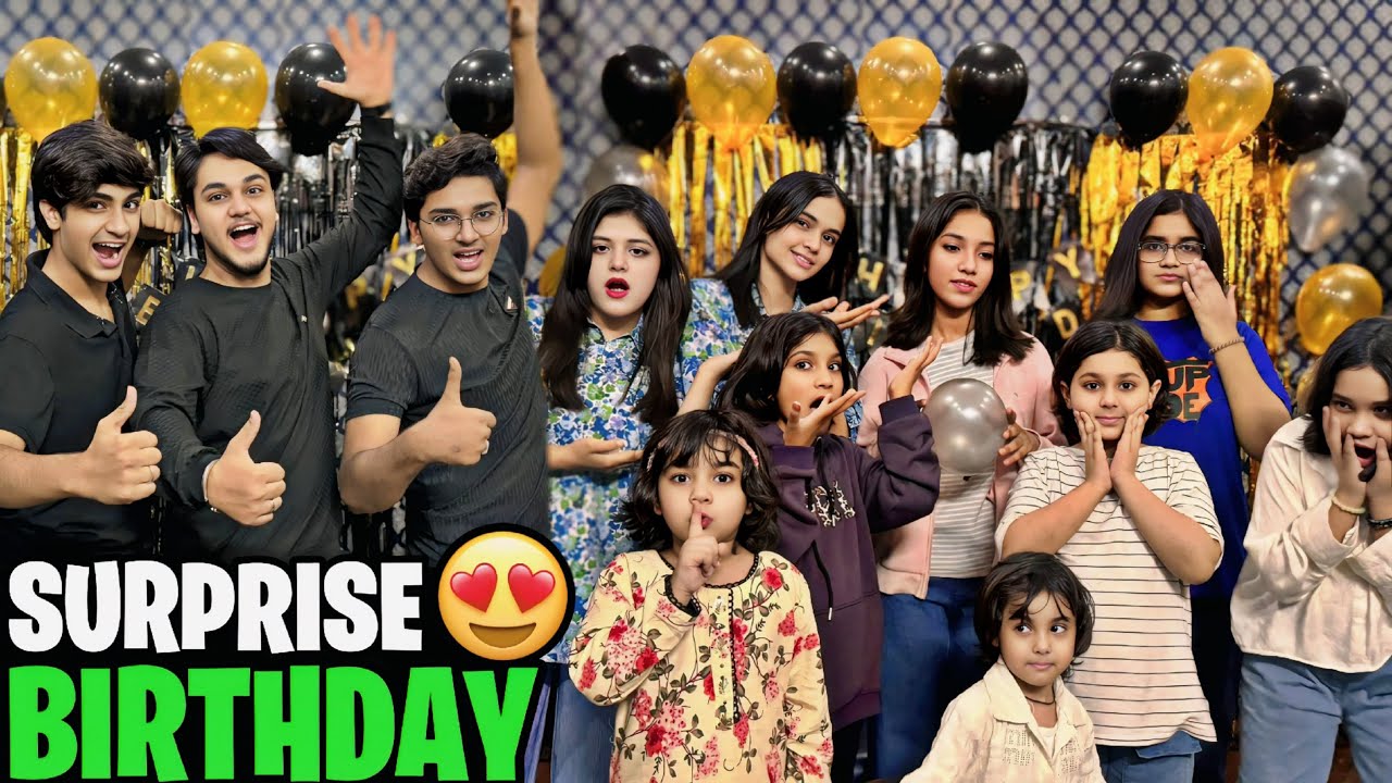 SURPRISE BIRTHDAY NABIHA ZAHID // FULL FUN VLOG TODAY