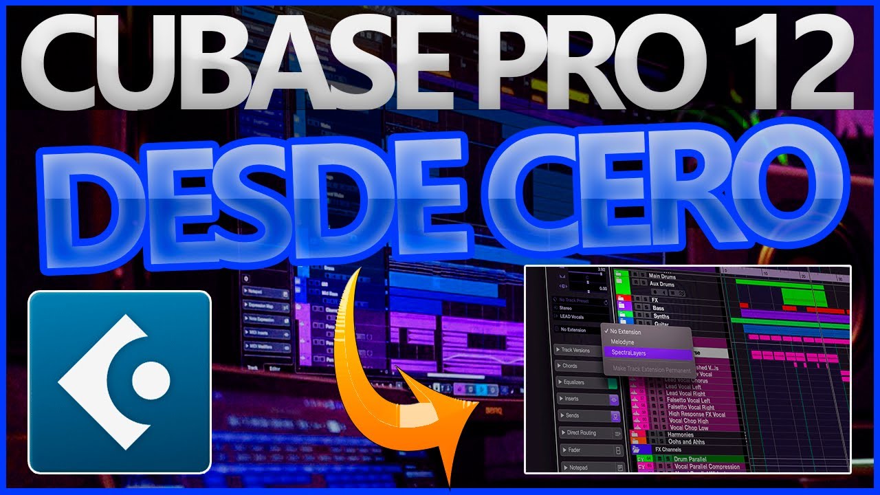 STEINBERG CUBASE PRO 12 ►PARA PRINCIPIANTES - APRENDE CUBASE  12 DESDE CERO ✅
