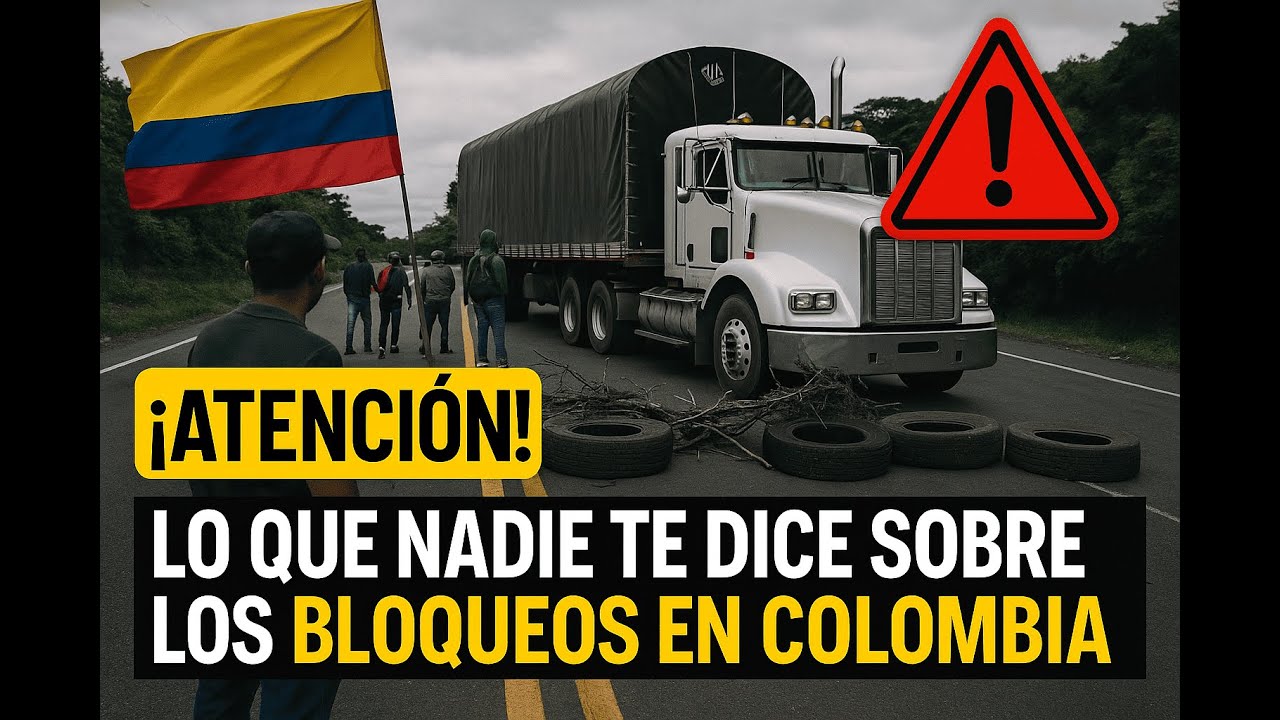 ⁠¡ATENCIÓN! Lo Que Nadie Te Dice Sobre los Bloqueos en Colombia